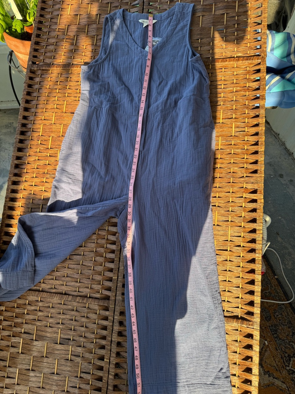 Coldwater Creek Summer
Breeze Gauze Jumpsuit NWOT - Picture 11 of 16